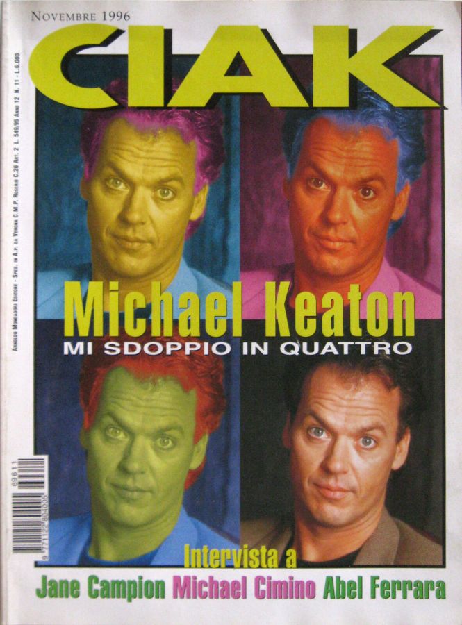 CIAK magazine side cover Issue 139 November 1996