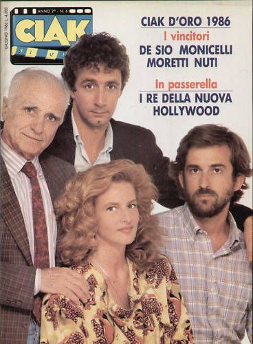 CIAK magazine side cover Issue 14 June 1986