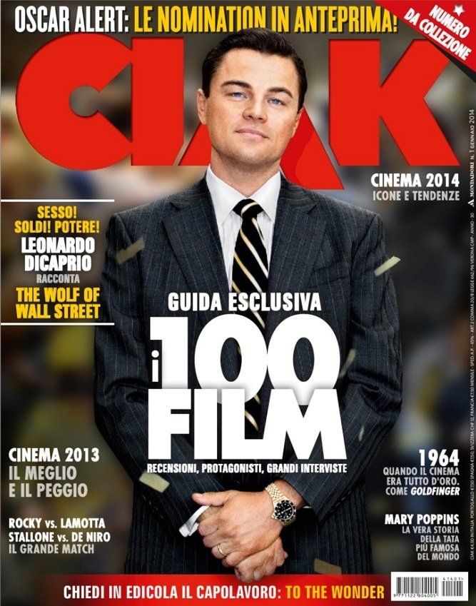 CIAK magazine side cover January 2014