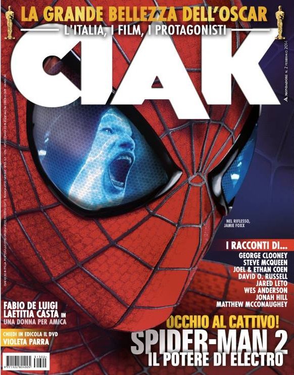 CIAK magazine side cover February 2014