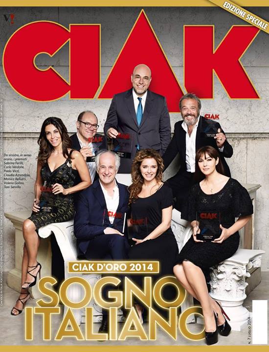 CIAK magazine side cover July 2014
