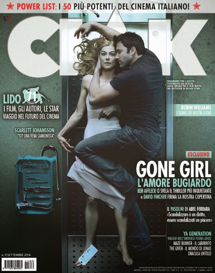 CIAK magazine side cover September 2014