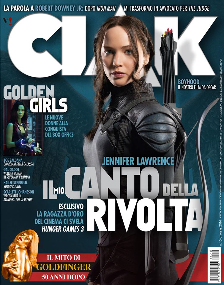 CIAK magazine side cover October 2014