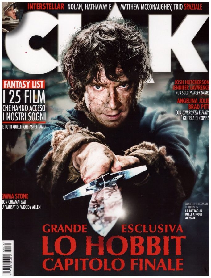 CIAK magazine side cover November 2014
