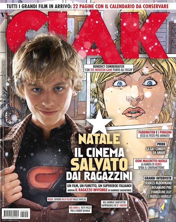 CIAK magazine side cover December 2014