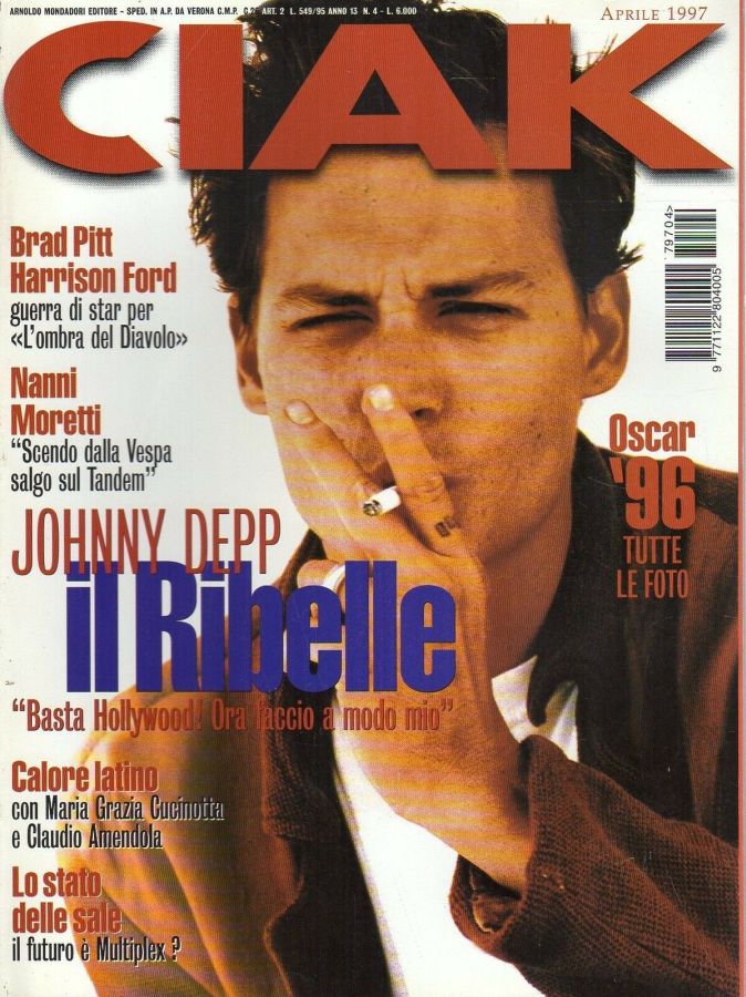 CIAK magazine side cover Issue 144 April 1997