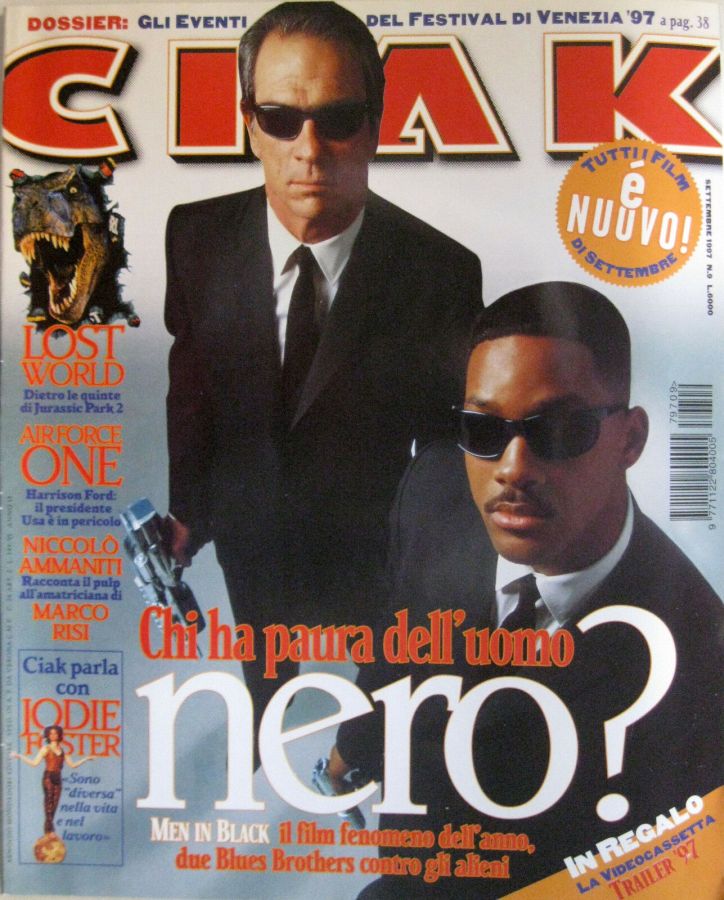 CIAK magazine side cover Issue 149 September 1997