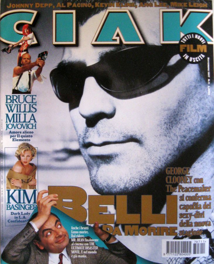 CIAK magazine side cover Issue 151 November 1997