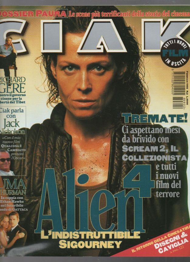 CIAK magazine side cover Issue 154 February 1998