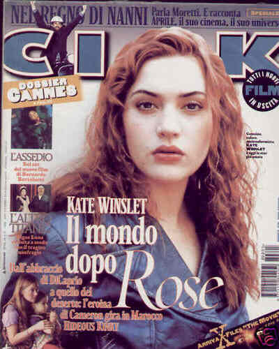 CIAK magazine side cover Issue 157 May 1998
