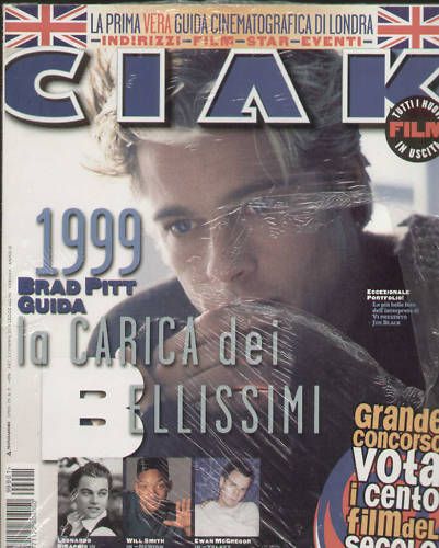 CIAK magazine side cover Issue 165 January 1999