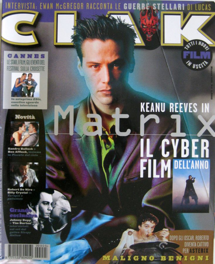 CIAK magazine side cover Issue 169 May 1999