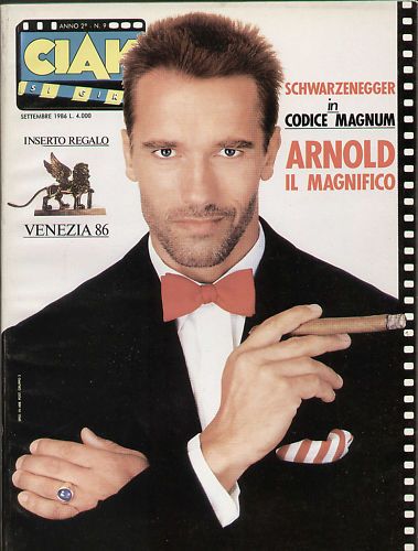 CIAK magazine side cover Issue 17 September 1986