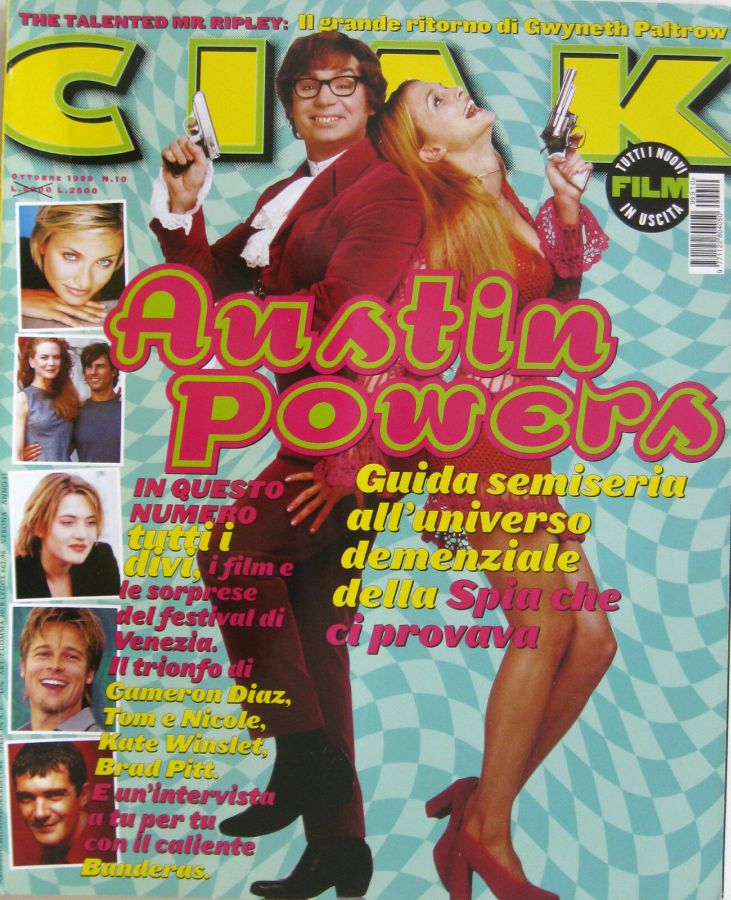 CIAK magazine side cover Issue 174 October 1999