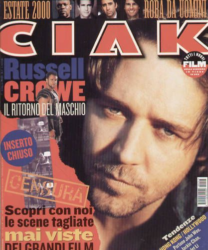 CIAK magazine side cover Issue 183 July 2000