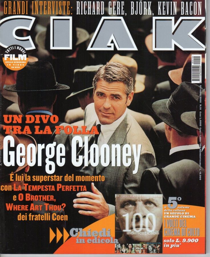 CIAK magazine side cover Issue 186 October 2000
