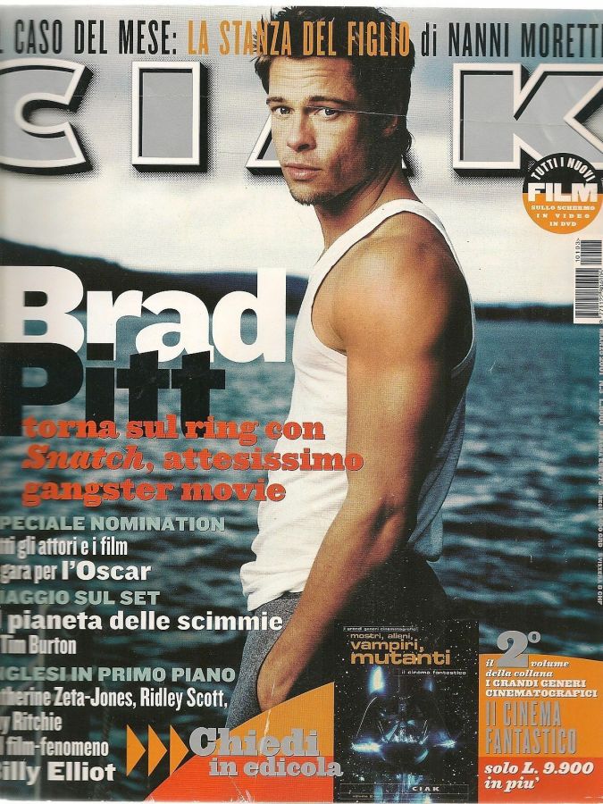 CIAK magazine side cover Issue 191 March 2001