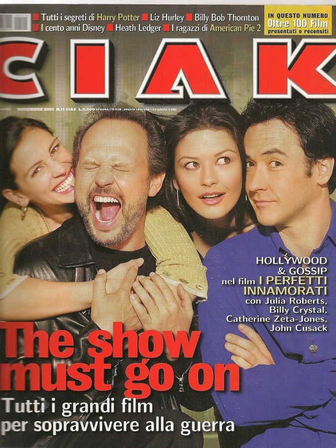 CIAK magazine side cover Issue 199 November 2001
