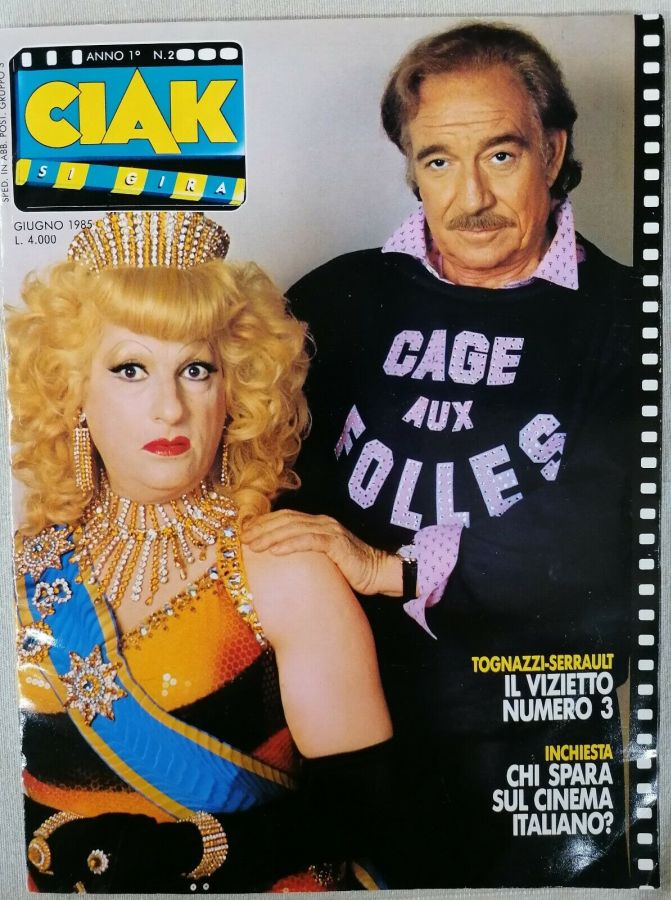 CIAK magazine side cover Issue 2 June 1985