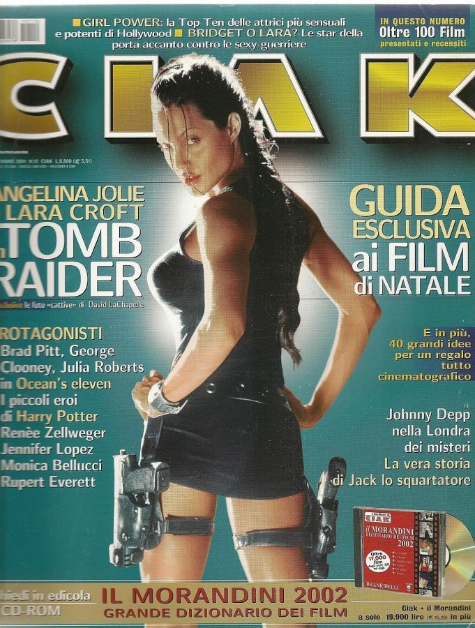 CIAK magazine side cover Issue 200 December 2001