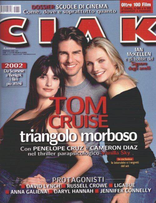 CIAK magazine side cover Issue 202 February 2002