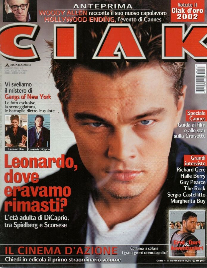 CIAK magazine side cover Issue 205 May 2002