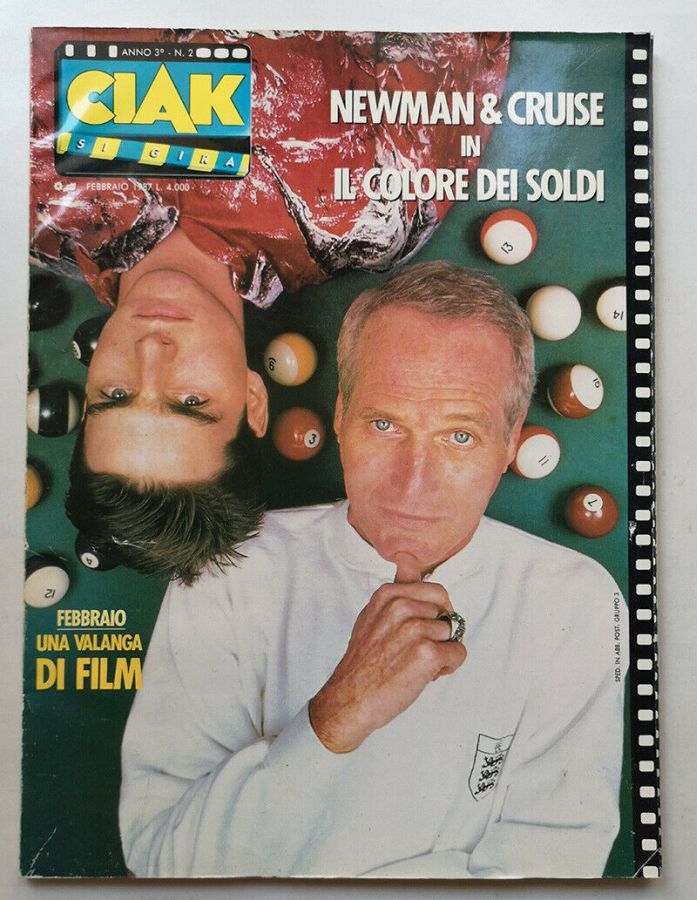 CIAK magazine side cover Issue 22 February 1987