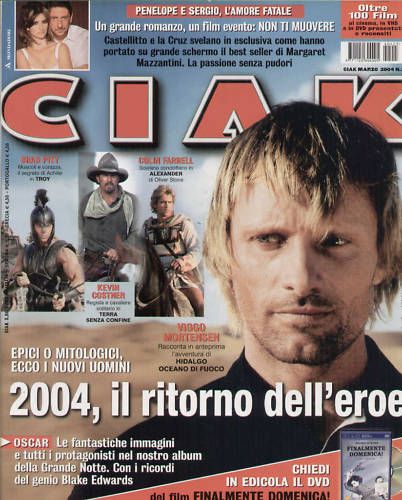 CIAK magazine side cover Issue 227 March 2004
