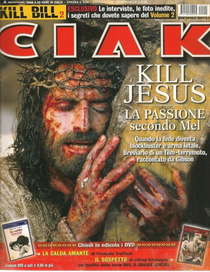 CIAK magazine side cover Issue 228 April 2004
