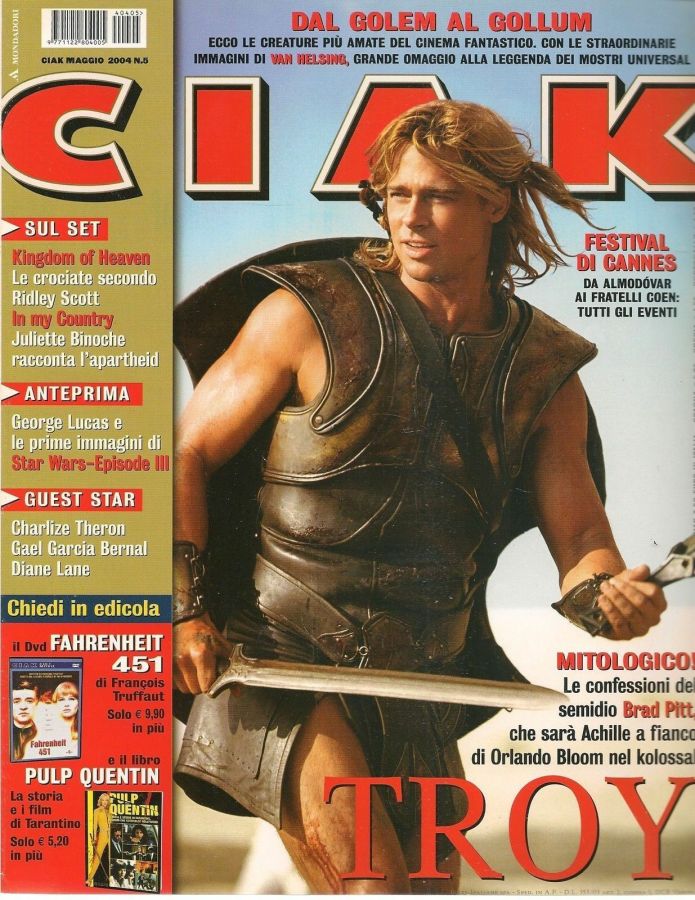 CIAK magazine side cover Issue 229 May 2004