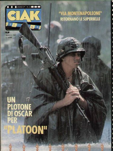 CIAK magazine side cover Issue 23 March 1987