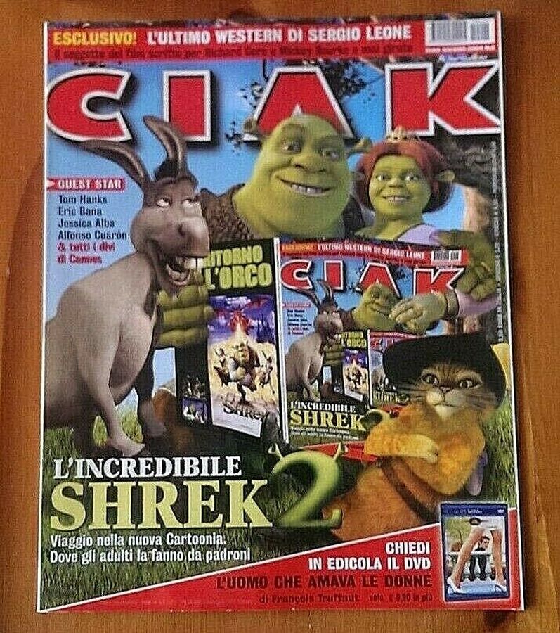 CIAK magazine side cover Issue 230 June 2004