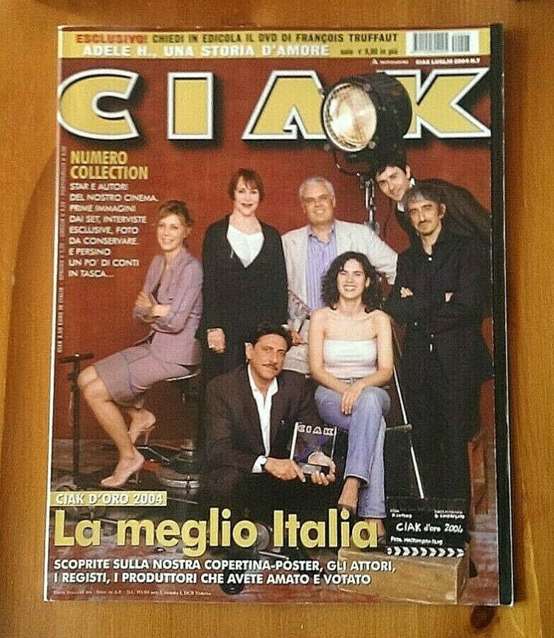 CIAK magazine side cover Issue 231 July 2004