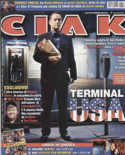 CIAK magazine side cover Issue 233 September 2004
