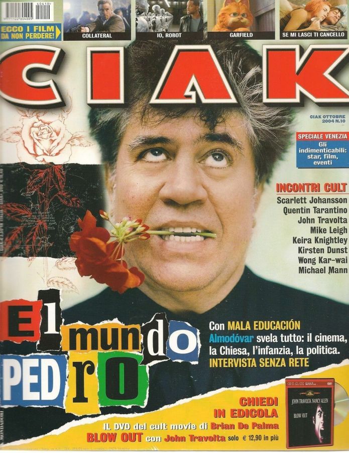 CIAK magazine side cover Issue 234 October 2004