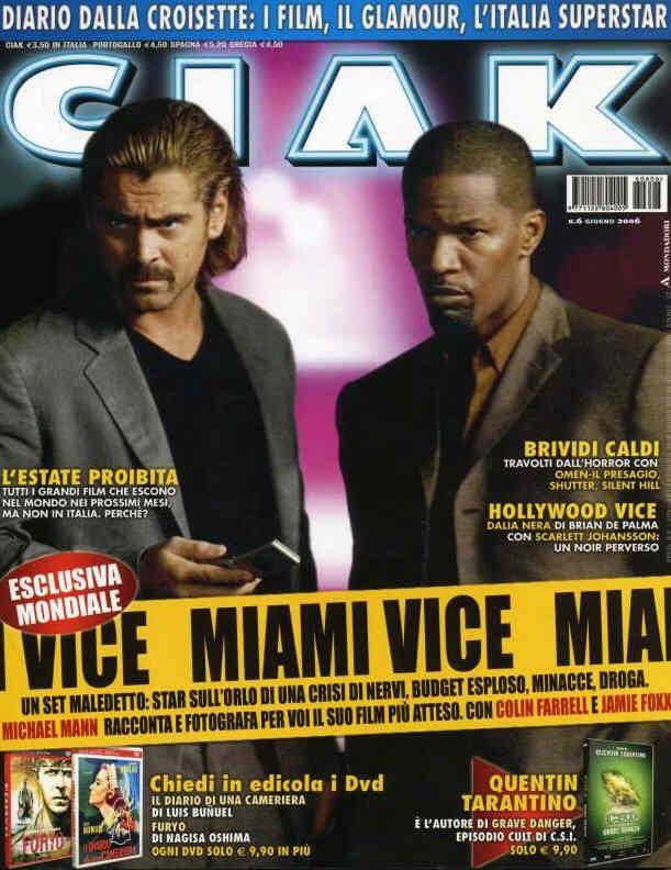 CIAK magazine side cover Issue 254 June 2006