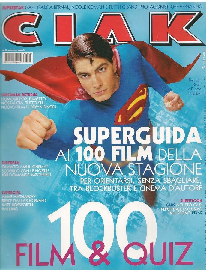 CIAK magazine side cover Issue 256 August 2006