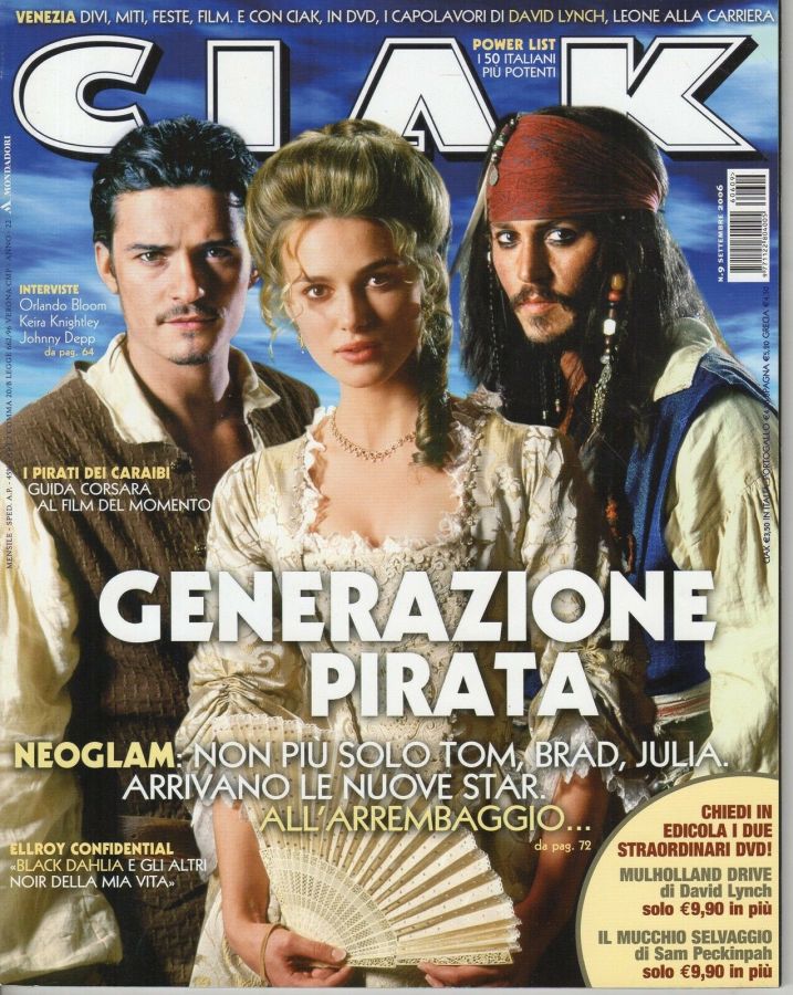 CIAK magazine side cover Issue 257 September 2006