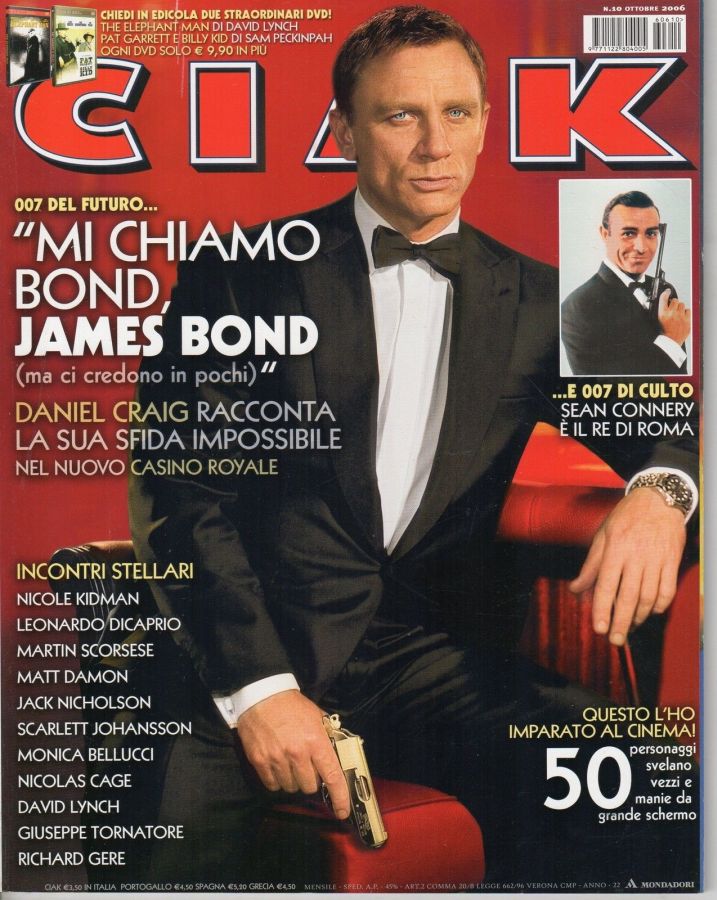 CIAK magazine side cover Issue 258 October 2006