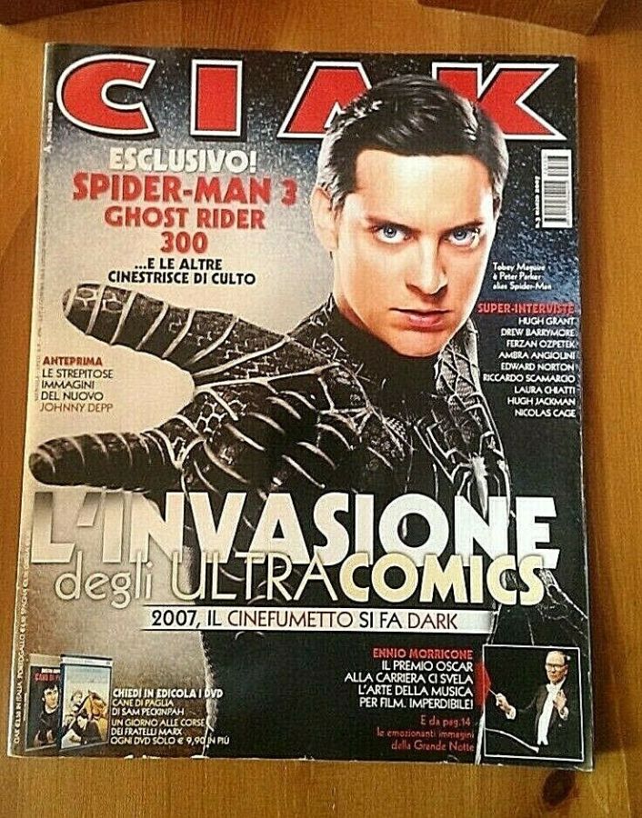 CIAK magazine side cover Issue 263 March 2007