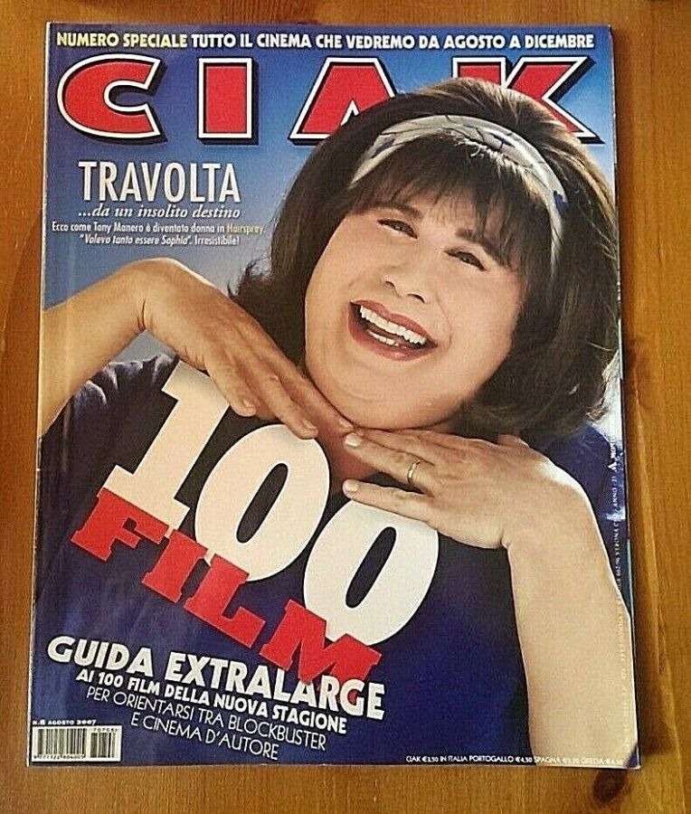 CIAK magazine side cover Issue 268 August 2007