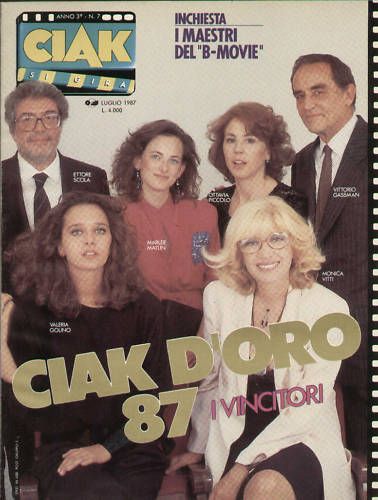 CIAK magazine side cover Issue 27 July 1987