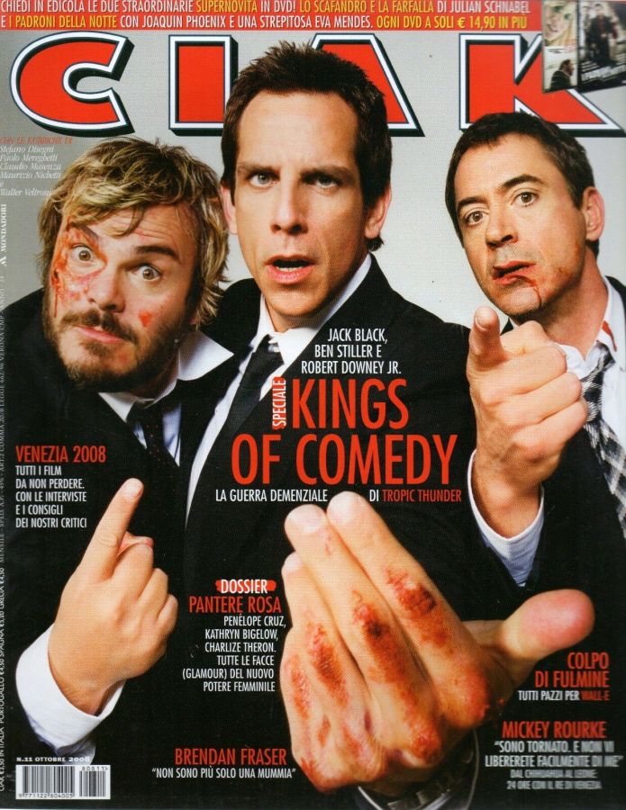 CIAK magazine cover Issue 282 October 2008