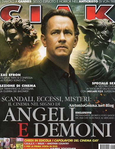 CIAK magazine side cover Issue 289 May 2009