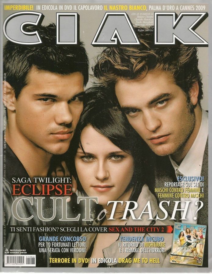 CIAK magazine side cover Issue 302 June 2010