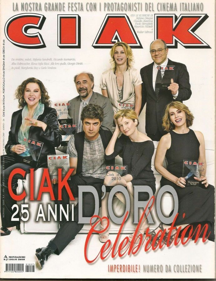 CIAK magazine side cover Issue 303 July 2010