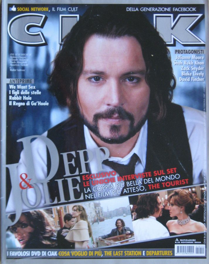 CIAK magazine side cover Issue 307 November 2010