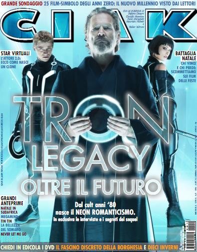 CIAK magazine side cover Issue 308 December 2010