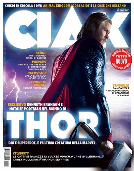 CIAK magazine side cover Issue 312 April 2011