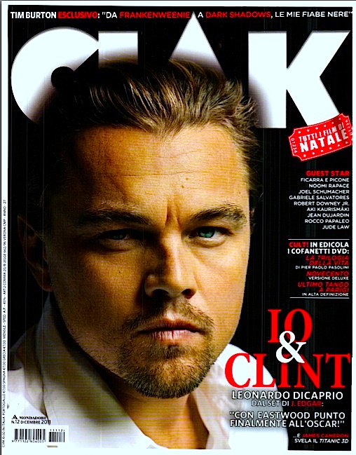 CIAK magazine side cover Issue 320 December 2011